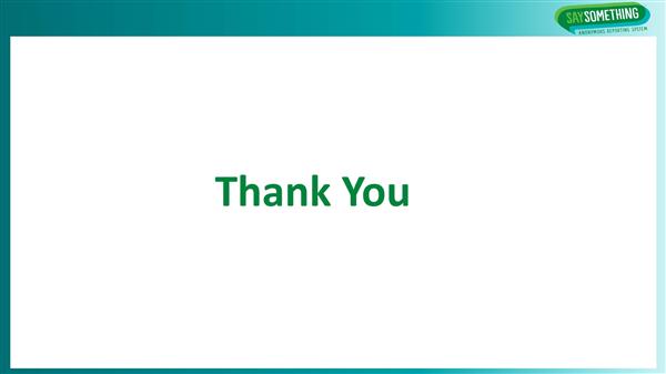 Thank you